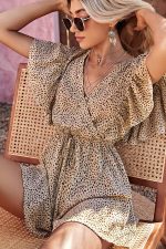 Combinaison Pantalon Beige Bohème