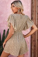Combinaison Pantalon Beige Bohème
