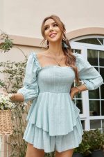 Combishort Bleue Bohème