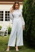 Combi Pantalon Blanche Bohème
