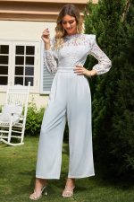Combi Pantalon Blanche Bohème