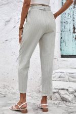 Pantalon Taille Haute Bohème