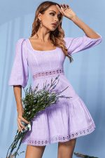 Robe À Lacet Bohème