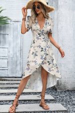 Robe Beige Mariage Bohème