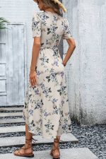 Robe Beige Mariage Bohème