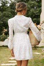 Robe Blanche Bohème Chic