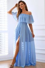 Robe Bleu Pour Mariage Bohème