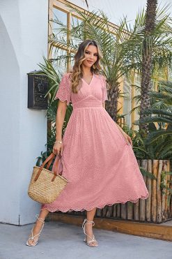 Robe Broderie Anglaise Bohème