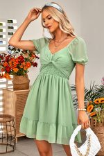 Robe Ceremonie Bohème Chic Courte