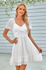 Robe Ceremonie Bohème Chic Courte