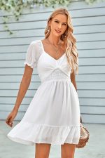 Robe Ceremonie Bohème Chic Courte