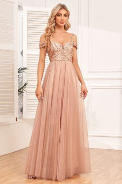 Robe Ceremonie Bohème Nude
