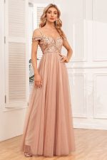 Robe Ceremonie Bohème Nude