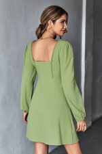 Robe Bohème Anis Courte