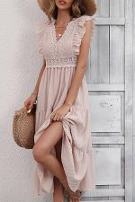 Robe Bohème Beige