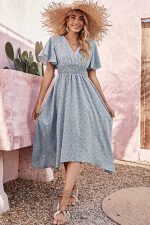Robe Bohème Bleu Ciel