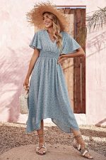 Robe Bohème Bleu Ciel