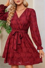 Robe Bohème Burgundy