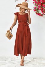 Robe Bohème Chic Couleur Automne