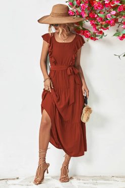 Robe Bohème Chic Couleur Automne