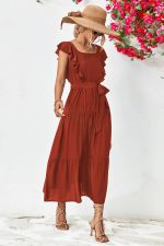 Robe Bohème Chic Couleur Automne