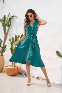 Robe Bohème Chic Turquoise