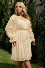 Robe Bohème Courte Grande Taille