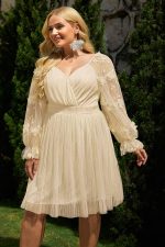 Robe Bohème Courte Grande Taille