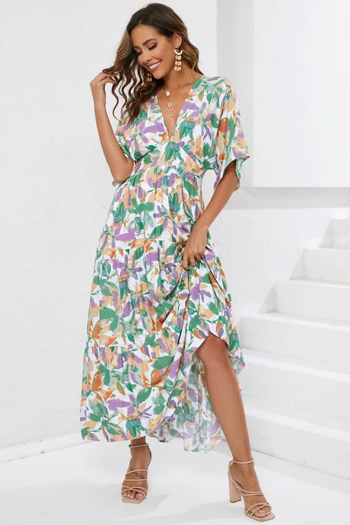 Robe Bohème Decolleté