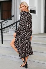 Robe Bohème Manche Longue
