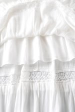 Robe Cocktail Blanche Longue Bohème Bohème