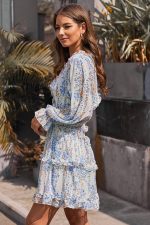 Robe Cocktail Courte Bohème