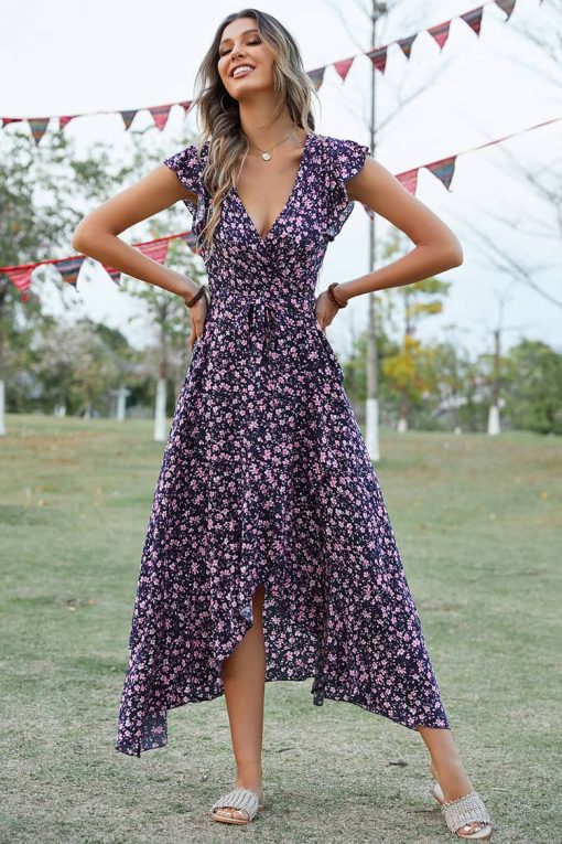 Robe Soirée Longue Bohème
