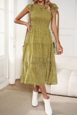 Robe Demoiselle Honneur Fleurie Bohème