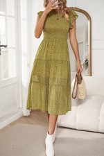 Robe Demoiselle Honneur Fleurie Bohème