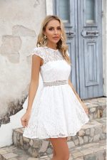 Robe Dentelle Courte Mariage Bohème