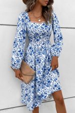 Robe À Fleurs Vintage Bohème