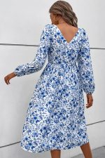 Robe À Fleurs Vintage Bohème
