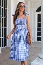 Robe Guinguette Vichy Bohème