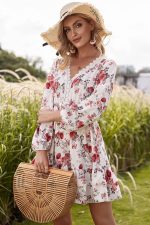 Robe Imprime Bohème