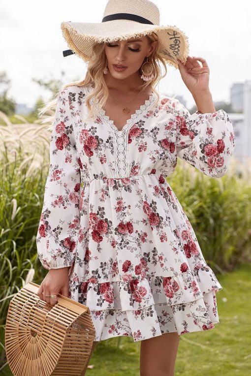 Robe Imprime Bohème