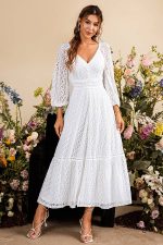 Robe Longue Blanche Bohème
