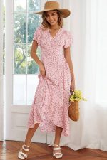 Robe Maxi Femme Bohème Petite Fleur