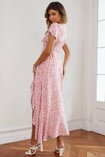 Robe Maxi Femme Bohème Petite Fleur