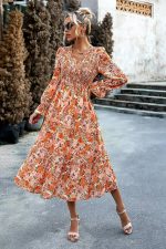 Robe Fleurs Longue Bohème