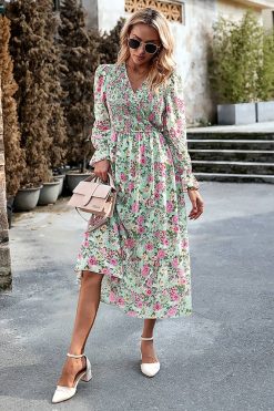 Robe Fleurs Longue Bohème