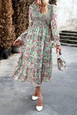 Robe Fleurs Longue Bohème