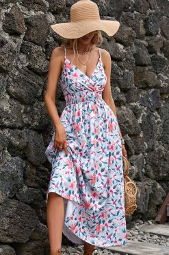 Robe Longue Imprime Bohème