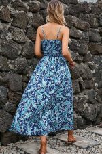 Robe Longue Imprime Bohème