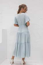 Robe Longue Bohème Bleu